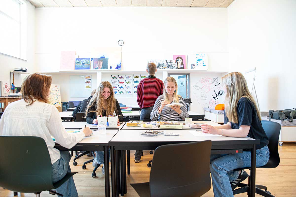 Efterskole med linjefaget ArtXpress